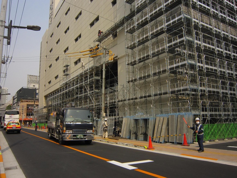 红桥日本三年建筑工